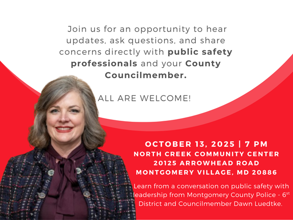 Montgomery Village Public Safety Town Hall