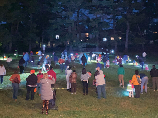 Flashlight Halloween Hunt