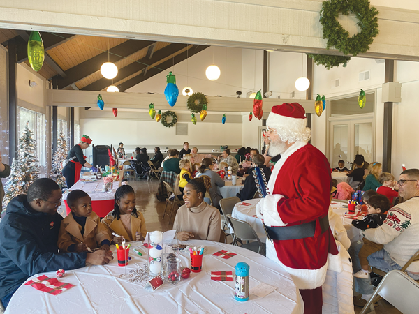 Hot Chocolate with Santa