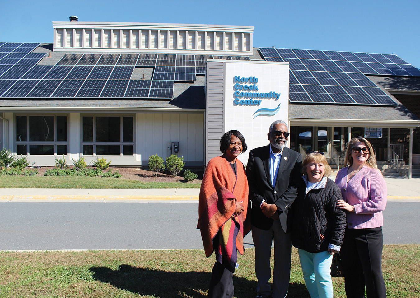 Ribbon Cutting with Nancy King and Gregory Wims