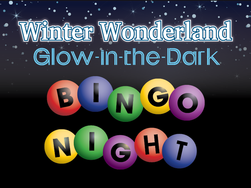 Winter Wonderland Glow-in-the-Dark Bingo