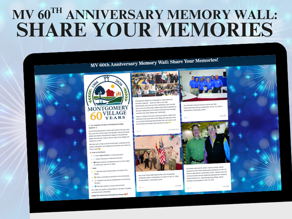 MV 60th Anniversary Memory Wall