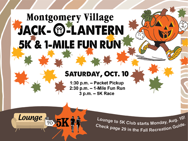 NEW! Jack-O-Lantern 5K and 1-Mile Fun Run